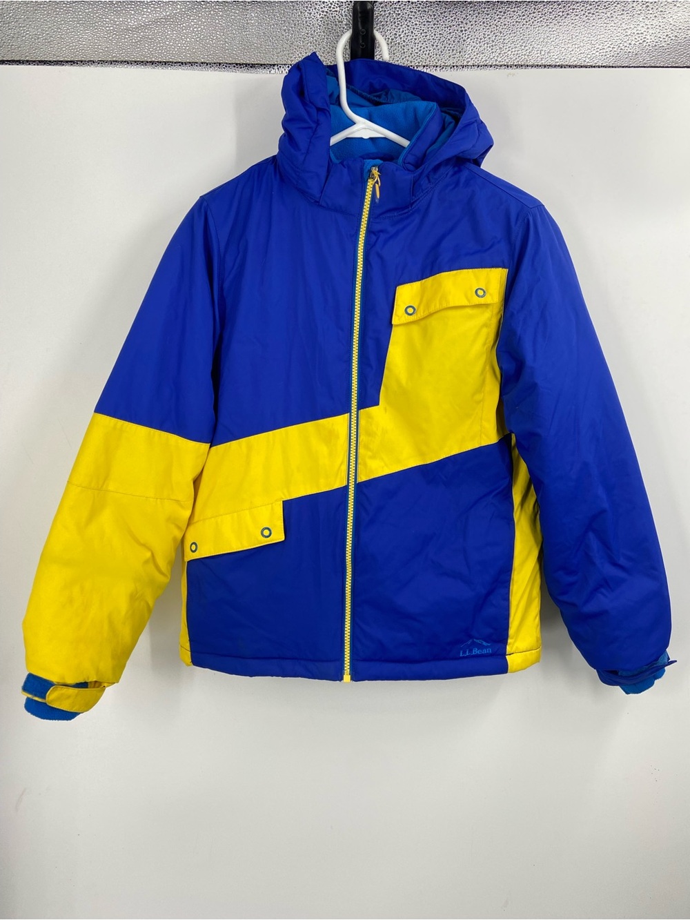 LL Bean Kids Ski Jacket Insulated M 10-12